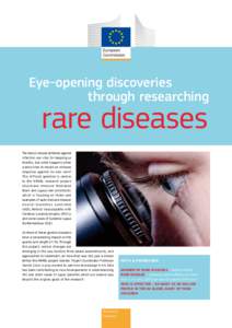 Eye-opening discoveries through researching rare diseases  The body’s natural defences against