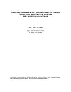 Physical geography / Anthozoa / Ecosystems / Islands / Buck Island Reef National Monument / Elkhorn coral / Coral / Saint John /  U.S. Virgin Islands / Florida Reef / Coral reefs / Fisheries / Water