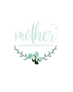 Mothers Day Art Print_2014_GREEN