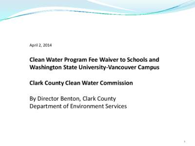 Stormwater / Water / Environment / Fee / State school / Earth / Business / Water pollution / Environmental soil science / Pollution