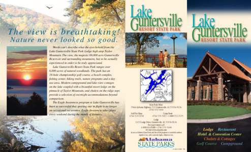 Lake Guntersville State Park / Geography of the United States