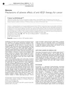 British Journal of Cancer[removed], 1788 – 1795 & 2007 Cancer Research UK All rights reserved 0007 – [removed] $30.00 www.bjcancer.com  Minireview