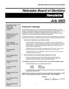 Nebraska Board of Dentistry