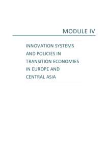 Innovation Policy for Green Technologies