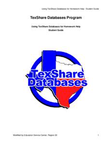 TexShare Databases Program
