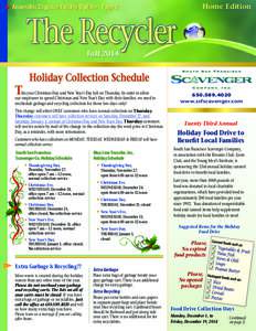 Christmas / Energy conversion / Recycling / Water conservation / Christmas tree / Thanksgiving