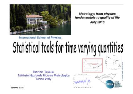 Microsoft PowerPoint - Varenna time varying TAVELLA for students