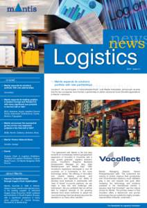 news news LogisticsIssue 01