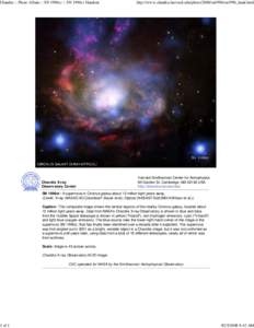 Circinus Galaxy / Circinus constellation / Supernova remnants / Plasma physics / Chandra X-ray Observatory / Supernova / X-ray astronomy / Puppis A / SN / Astronomy / Space / Supernovae