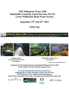 Microsoft Word - Lower- Willamette Water 2100 SLAN Field Trip Brochure_Updated_FINAL.doc