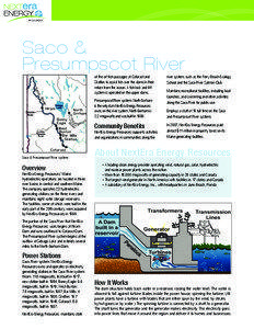 Saco & Presumpscot River of-the art fish passages at Cataract and