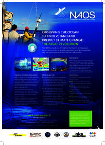 L’observation globale des océans  Observing the ocean to understand and predict climate change: the Argo revolution