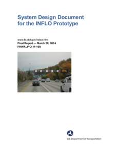 System Design Document for the INFLO Prototype