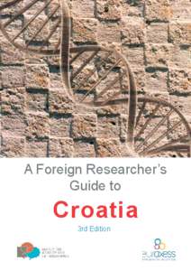 A Foreign Researcher’s Guide to Croatia 3rd Edition
