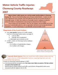 Motor Vehicle Traffic Injuries - Chemung County, New York