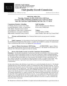 Salt Lake City / European Union / Utah / Association of Public and Land-Grant Universities / Wasatch Front