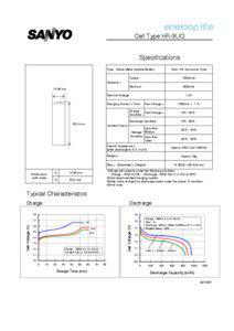 Cell Type HR-3UQ  Specifications