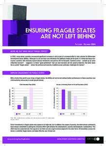 Economics / International development / Aid / Poverty / Fragile state / Development Assistance Committee / Millennium Development Goals / Development aid / Poverty reduction / International relations / International economics / Development