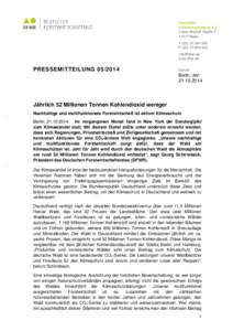 Deutscher Forstwirtschaftsrat e.V. Claire-Waldoff-StraßeBerlin TF