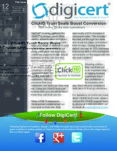 12 December 2011 This Issue Boost Conversion P.1