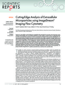 OPEN SUBJECT AREAS: CELLULAR IMAGING MEMBRANE TRAFFICKING  Cutting-Edge Analysis of Extracellular