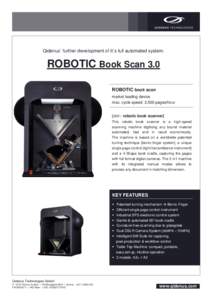 Qidenus´ further development of it´s Robotic Book Scanner: