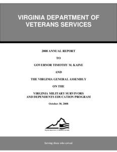 Association of Public and Land-Grant Universities / Oak Ridge Associated Universities / States of the United States / Education in Richmond /  Virginia / United States Department of Veterans Affairs / Virginia Military Institute / Virginia Polytechnic Institute and State University / Lord Fairfax Community College / Virginia / Public universities / Southern United States