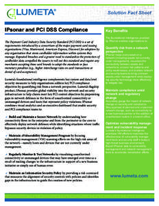 Credit cards / Computing / Electronic commerce / Cyberwarfare / Computer network security / Payment Card Industry Data Security Standard / Information security / Lumeta Corporation / Vulnerability / Payment systems / Data privacy / Computer security