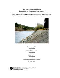 CED - SR 530/Sauk River Reach Assessment