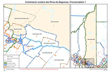 Commission scolaire des Rives-du-Saguenay: Circonscription 1 ! !  !