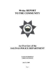 90-day Report to the Community of Salinas