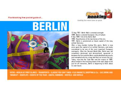 Flashbooking free pocket guide of...  BERLIN