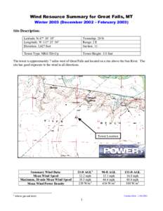 Microsoft Word - Great Falls MT Winter 2003 _Ver2_.doc