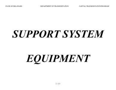 Microsoft Word - Section[removed]SW Supt Systems Equipment _Page[removed]thru 2.