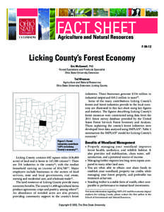 Licking County’s Forest Economy
