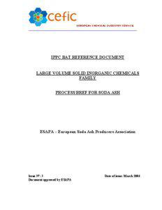 Solvay process / Sodium carbonate / Sodium bicarbonate / Nicolas Leblanc / Ernest Solvay / Soda pulping / Sodium hydroxide / Carbonate / Hydrogen chloride / Chemistry / Household chemicals / Sodium compounds