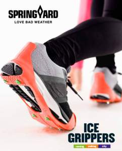 ice grippers running walking