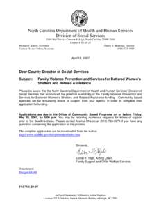 Raleigh /  North Carolina / Domestic violence / Carmen Hooker Odom / Ethics / Violence / North Carolina / Violence against women / Mike Easley