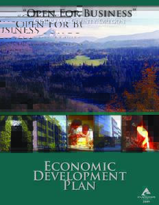 “Open For Business” Clackamas County, Oregon Economic Development Plan