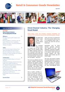 Retail & Consumer Goods Newsletter April 2013 TABLE OF CONTENTs  	 Spotlight: