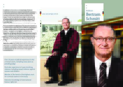 Prof. Dr. Bertram Schmitt im Bundesgerichtshof