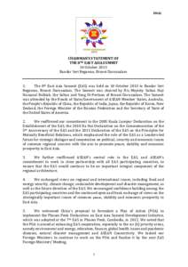 East Asia Summit / Economic Research Institute for ASEAN and East Asia / Association of Southeast Asian Nations / ASEAN Community / East Asian Community / Asia-Pacific Economic Cooperation / Treaty of Amity and Cooperation in Southeast Asia / Third East Asia Summit / Organizations associated with the Association of Southeast Asian Nations / International relations / Asia