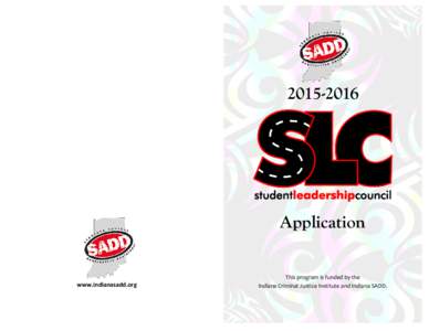 Indiana SADD SLC Application[removed]