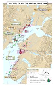 Cook Inlet Oil and Gas Activity[removed]Willow FOWLER OIL AND GAS: Kircher 1 Permitted, Coalbed Methane Well on Fee Acreage, Trunk Road (North and East of Map),
