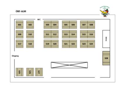 ORF-­‐ALM	
   WC	
   Eingang	
    