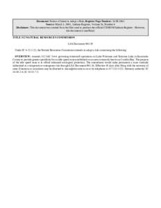 Document: Notice of Intent to Adopt a Rule, Register Page Number: 26 IR 1963 Source: March 1, 2003, Indiana Register, Volume 26, Number 6 Disclaimer: This document was created from the files used to produce the official 