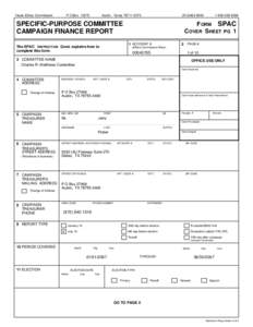 Texas Ethics Commission  P.O.Box[removed]Austin, Texas[removed]