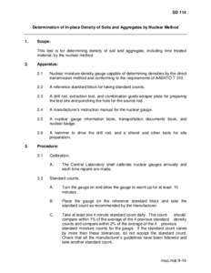 Methods of Moisture Determination