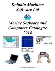 Dolphin Maritime Software Ltd Marine Software and Computers Catalogue 2014