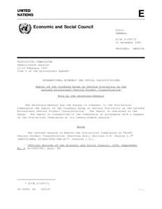 UNITED NATIONS E  Economic and Social Council